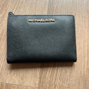 Michael Kors Black Leather Wallet